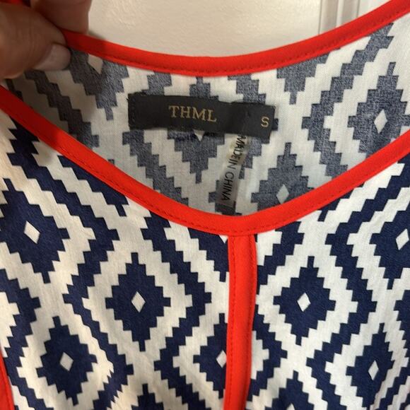 THML Anthropologie Tiered Boho Maxi Dress Women’s Small NWOT - Picture 6 of 15